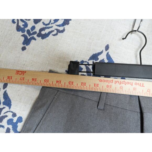 Joseph A Bank Men's Wool Pants NEW Gray Size 30 Unhemmed Suit Separates - Picture 4 of 10